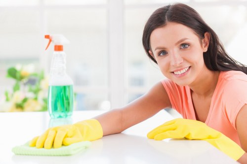 Professional steam carpet cleaning in a Notting Hill home