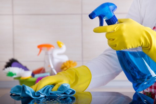 Professional carpet cleaning equipment used in a Nottinghill home