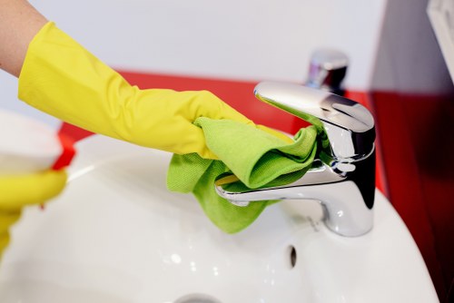 Final cleaning touches for a Nottinghill home before guests or move-in