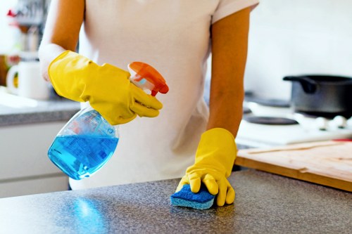 Commercial upholstery cleaning for seating in a Notting Hill business