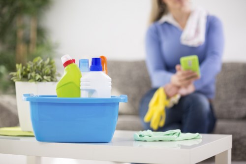 Waste water and cleaning supplies managed responsibly