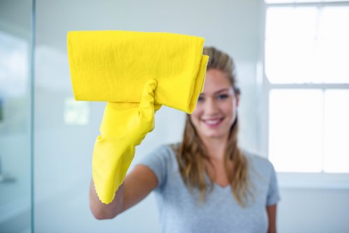 Deep cleaning of a wool or woven rug in a Nottinghill property